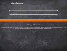 Tablet Screenshot of chatetbate.com